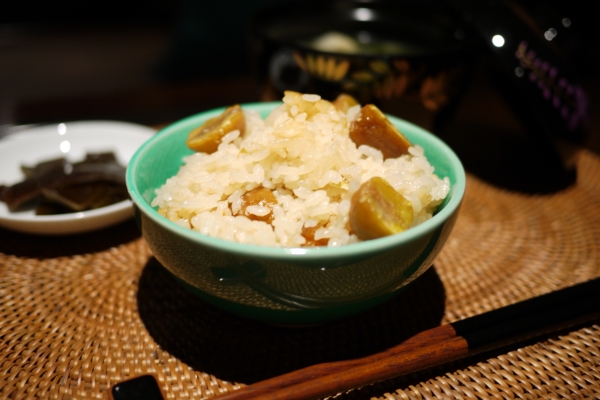 我的日式食物櫃:秋涼,來吃栗子飯