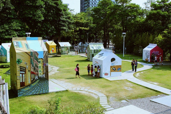 【綠圈圈生活藝術祭】夏日特調，牛奶盒小屋彩繪創作分享（上篇）