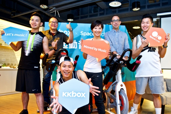 KKBOX 與 SPACE CYCLE 話題合作，引領台灣音樂運動新風潮