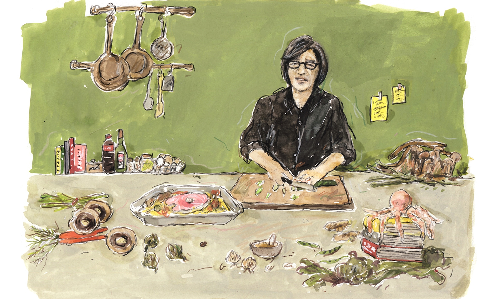 十一月封面｜「吃」的神采──詹宏志談料理與宴客